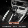 nuoozy 5 Speed Manual Transmission Gear Shift Knob Cover Compatible