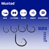 Mustad Demon Perfect Circle, in-Line, 3X Strong - Black Nickel-Size