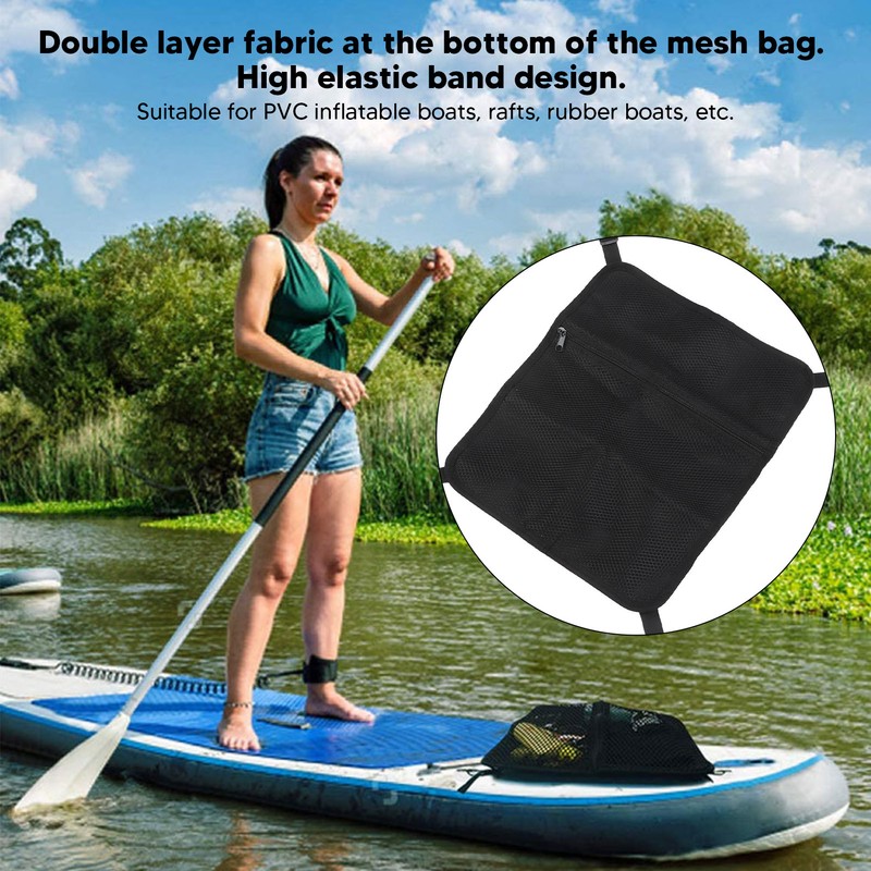 Paddleboard Mesh Bag Paddle Board Deck Bag Kayak Paddle Surf