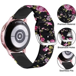 Strap-it Lucky Leopard - Suitable for Polar Ignite & Polar Unite - Strap for Smartwatch