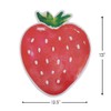Fun Express Strawberry-Shaped Paper Placemats - 20 Pieces