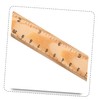 BESPORTBLE 20pcs Wooden Straight Edges Rulers for Boy Girl Durable