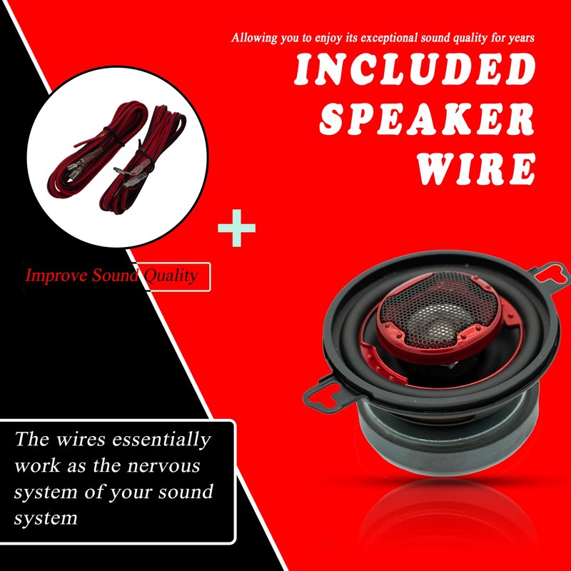 MB Quart XK2-108 3.5-Inch 140 Watt 2-Way Coaxial Speaker System
