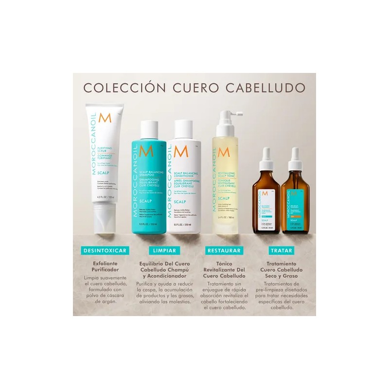 Moroccanoil Scalp Exfoliante Limpieza Profunda 125ml