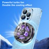 Mobile Phone Cooler Multifunctional Magnetic Semiconductor 3 Levels Adjustable 5500rpm