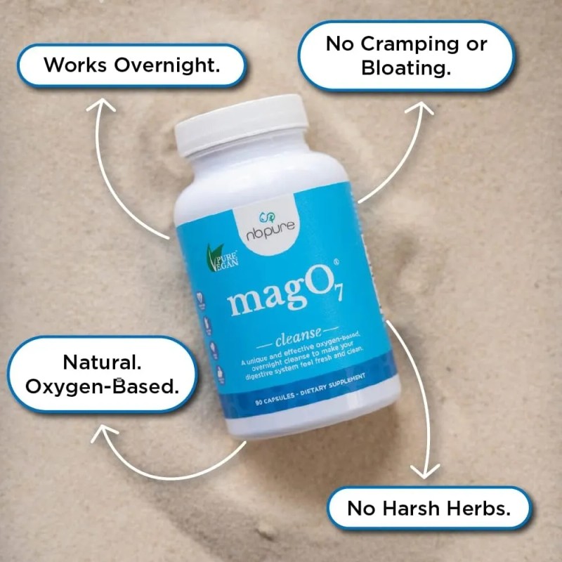 Capsulas De Oxigeno Limpiadoras Del Sistema Digestivo 180ct Sabor Sin
