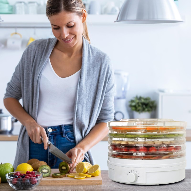 Lconvicely 10.8in Parchment Paper Round With Hole, Non-stick Fruit Dehydrator