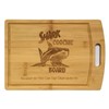 Shark Coochie Charcuterie Boards/Bamboo Cutting Board/With Juice Grooves/Laser Engraved Pattern/Charcuterie