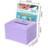 Donation Collection Ballot Box Ticket & Drawing Voting or Comment