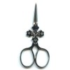 Kelmscott Designs 4" Cross Scissors (Silver)