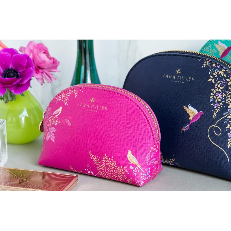 Sara Miller Cosmetic Bag, Pink, Small