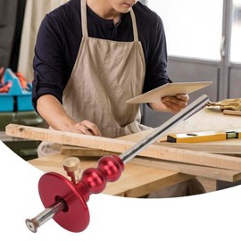 Wheel Marking Gauge, Marking Cutting Gauge Wood Scribe Mortise Gauge Tool with Knurled Knob for Accuracy Joinery