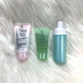 Clinique NEW Clinique Cleanser Bundle/Set LOT OF 3 - Acne & Foaming Cleanser, Facial Soap