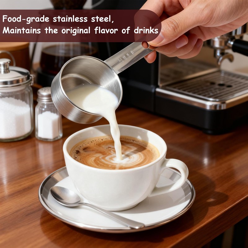 6 pcs 1 Cup Measuring Cup, Stainless Steel Measuring Cups,