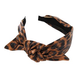 axy HR27D Leather Headband Series 27D Leather Hair Band (Leopard Look)