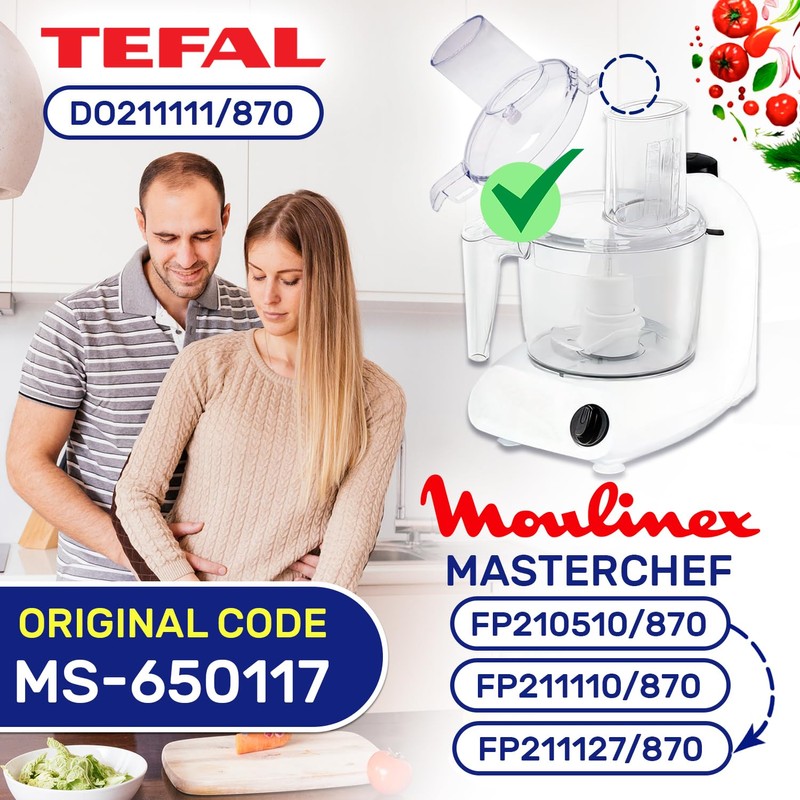 MONTERAL Lid for food processor with original code MS-650117 for