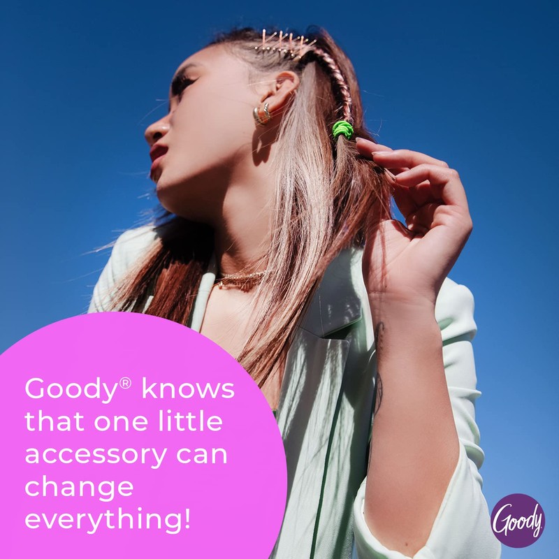 Goody Ouchless Hair Elastics – No Pull, No Breakage, Tangle-Free