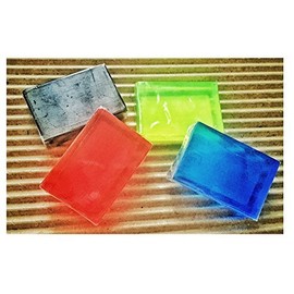 Sunsolit Skin Peel Bar, 4 Types of Mini Soap, Genuine Product, Exfoliating Care Ingredients AHA, BHA, Hydroquinol, Tea Tree, Peeling Effect, 0.5 oz (15 g) x 4 Pieces, Set of 4 Types