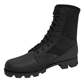 Rothco Jungle Boots - 8 Inch, Black, 6 Regular