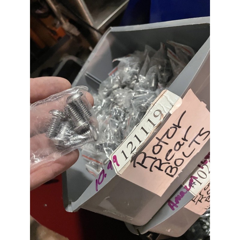Custom Set of 5 Allen Head Bolts For Rear brake