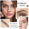 Gel para cejas, Kit de tinte para cejas marrones, Kit