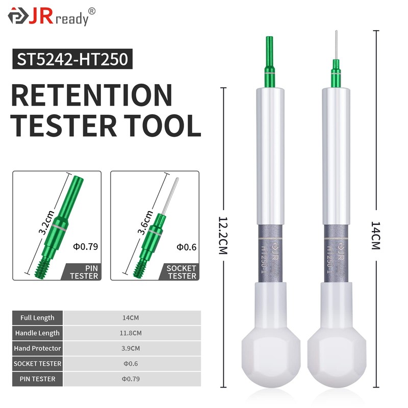 JRready 3-in-1 Contact Tester Automotive Tools,Detachable Electric Shock Tension Test