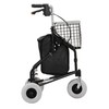 NOVA Traveler 3 Wheel Rollator Walker, All Terrain 8” Wheels,