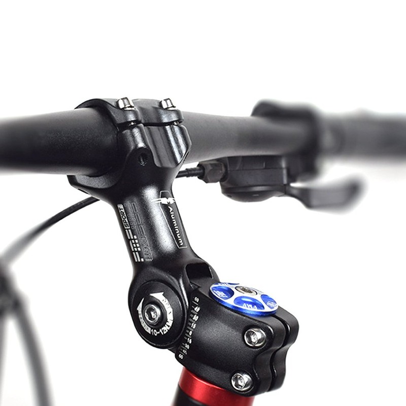 FOMTOR Bike Adjustable Stem 25.4mm 0~60 Degree WAKE Adjustable Handlebar