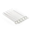 Escobar Accessoires 5 Mini Glass Straws 80 mm Long