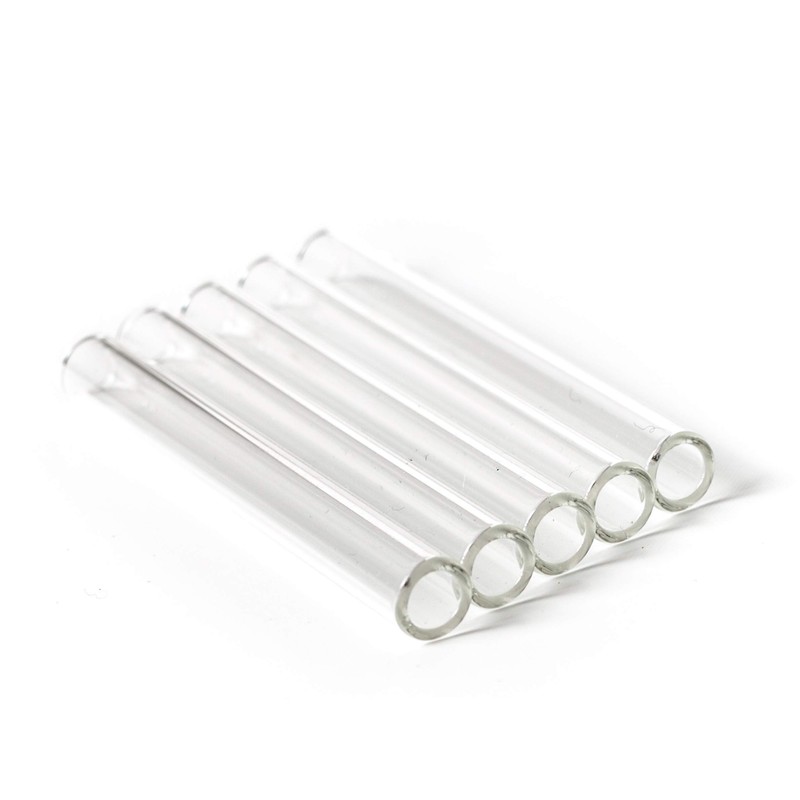 Escobar Accessoires 5 Mini Glass Straws 80 mm Long
