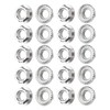 IWALT Hex Flange Nuts (M8) Serrated Flange 304 Stainless Steel