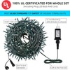 MZD8391 105FT 300 LEDs Blue White Christmas Lights Outdoor Indoor,