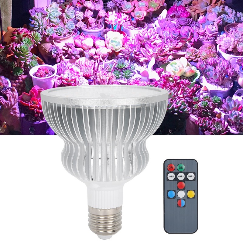 Indoor Garden 50W 64LED Remote Control Full Spectrum Plant Grow