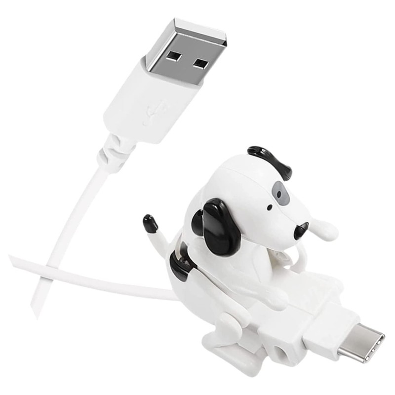 HOMSFOU 4pcs Creative Puppy Charging Cable Portable Dog Phone Watch