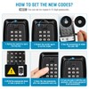 BKNOOU Key Lock Box Wall Mount with Code, Key Lock