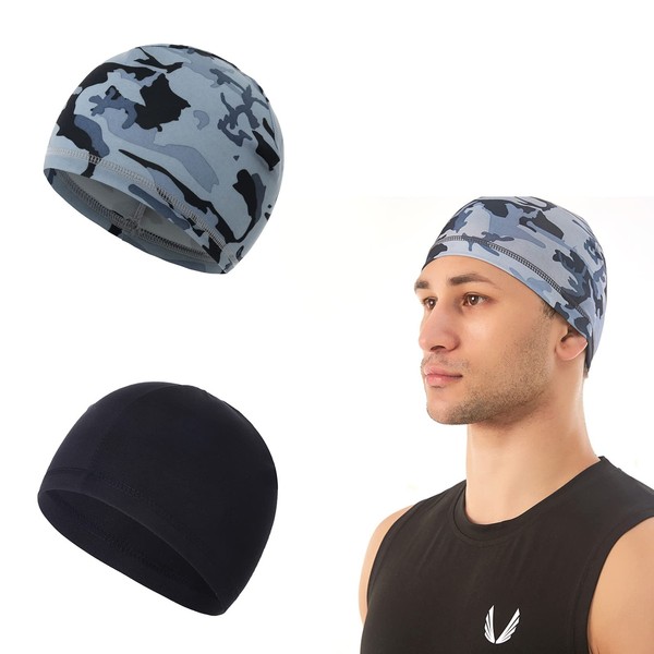Doyime Inner Cap, Cooling Cap, 2 Pieces, Helmet Inner Cap,