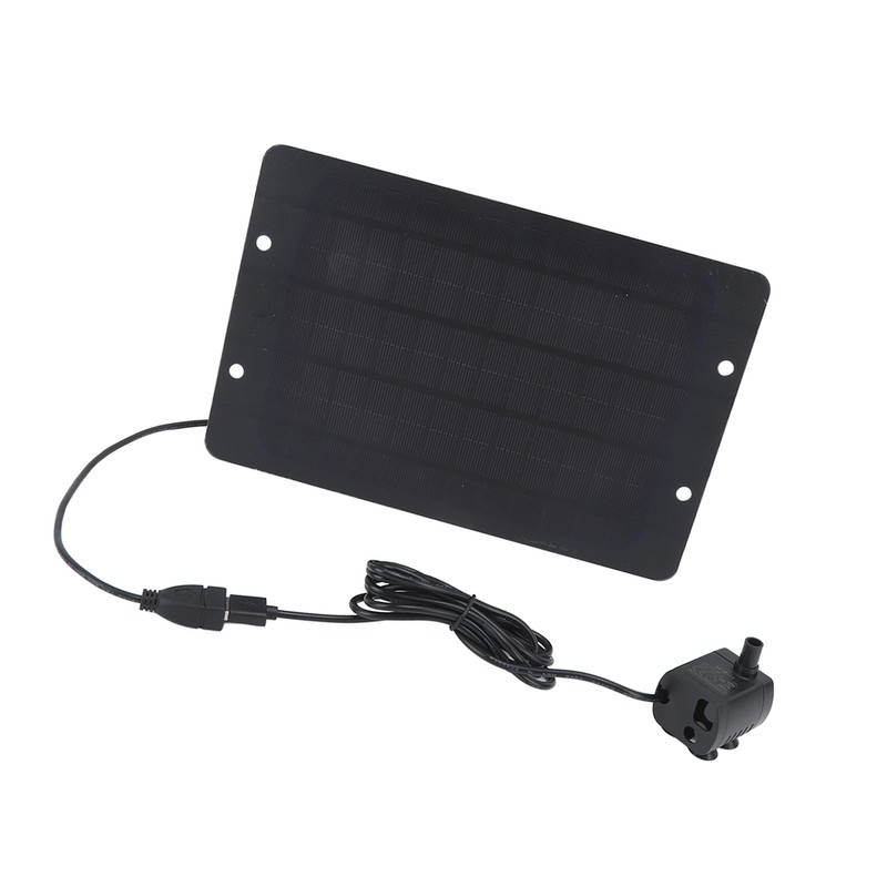Solar Fountain 6V 10W Bird Bath Fountain USB Interface with