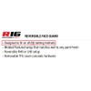 Rawlings | Pieza de extensión Reversible R16 | Protector Facial
