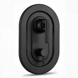 T2900BL Matte Black Shower Handle 3-Function Transfer Valve Shower Trim Kit, Compatible with Moen T2900BL Gibson Posi-Temp Series. 3-Function Transfer Valve Shower Handle (Valve Not Included)