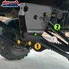 SI Fit Ford 2005-2016 F250 F350 Super Duty Radius Arm