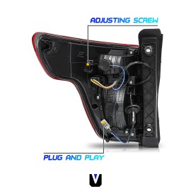 ultravision9 Fit Ford Explorer 2011-2015 Right Passenger Tail Light Rear Brake Lamp