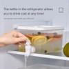 Drinks Dispenser with Faucet, Water Dispenser for Refrigerator, Plastic Water