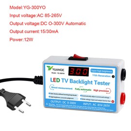 LED TV Backlight Tester, 0-300V Adaptive Voltage Multipurpose Backlight Tester, Voltage tester, DC voltmeter, Strip Tester, LCD Digital Display Testing Tool