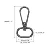 sourcing map 10Pcs Swivel Clasps, 0.8 Inch Oval Ring Lobster