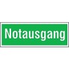 Size 4044589054333 Safety Sign, Exit 400 x 140