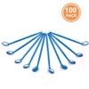 TENFLY 100pcs Disposable Dental Exam Mouth Mirrors Oral Dental Mirror