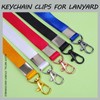 LEOBRO Swivel Snap Hooks and Key Rings, 60 Pcs Keychain