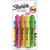 Sharpie® Tank Resaltador/Marcador de Texto, Punta Cincel/Biselada, Surtidos, 4 Piezas,