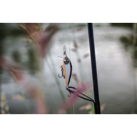 Rapala - Fishing Lure Countdown Elite Construction Balsa - Soft Water Lure - Deep Fishing Lure 0.9m - Size 4.5cm / 3.5g - Made in Estonia - Gilded Silver Shad