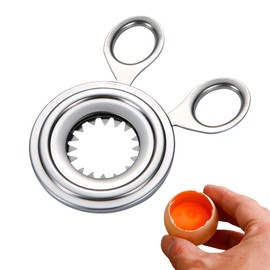 Egg Head Stainless Steel Egg Opener for Boiled Eggs Opener, Egg Shell Opener Beater, Egg Peeler Bottle, Egg Shell Break Point Causer, Egg Slicer Stainless Steel